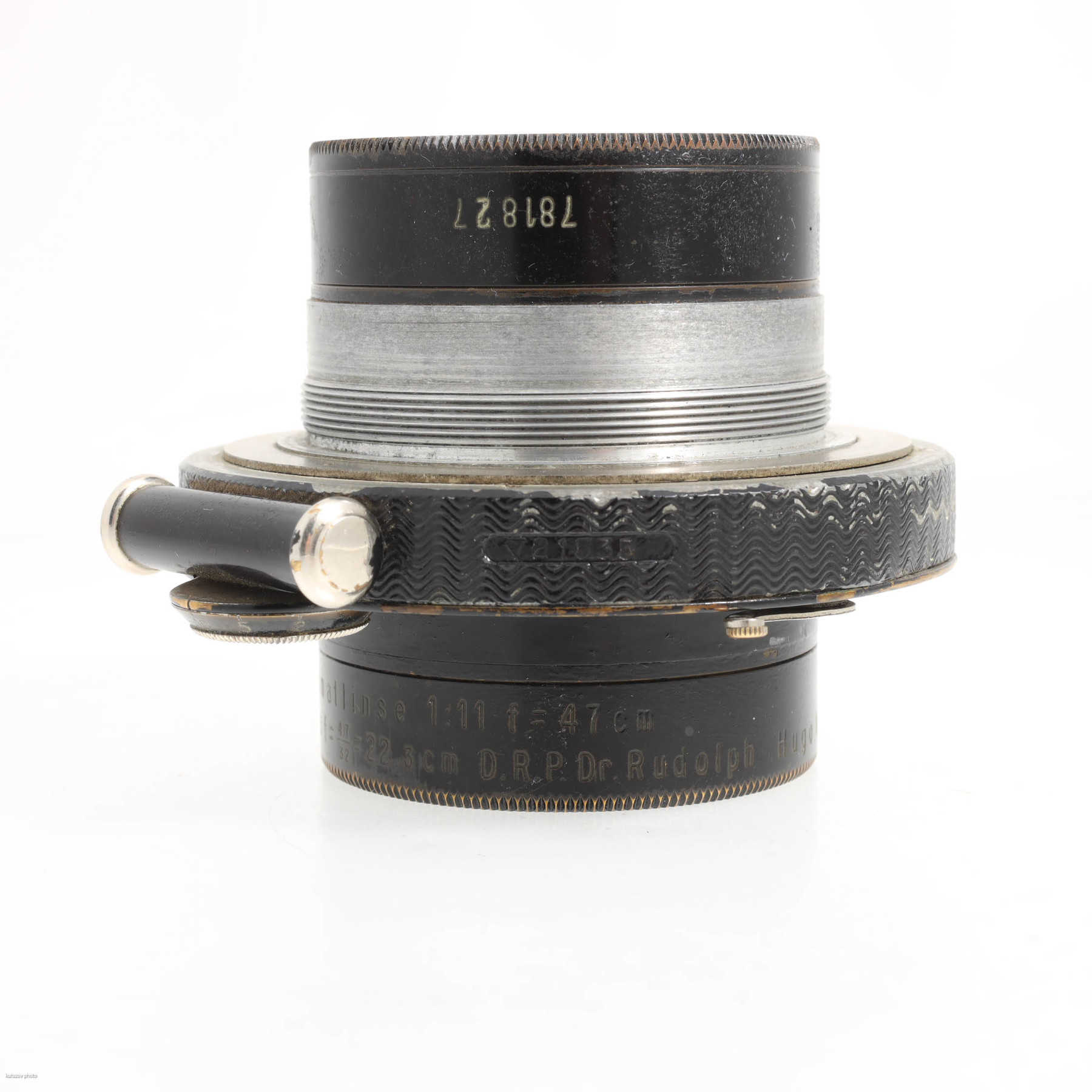 Hugo Meyer & Co 223mm f/4.5 Satz Plasmat Hugo Meyer & Co 223mm f/4.5 Satz Plasmat