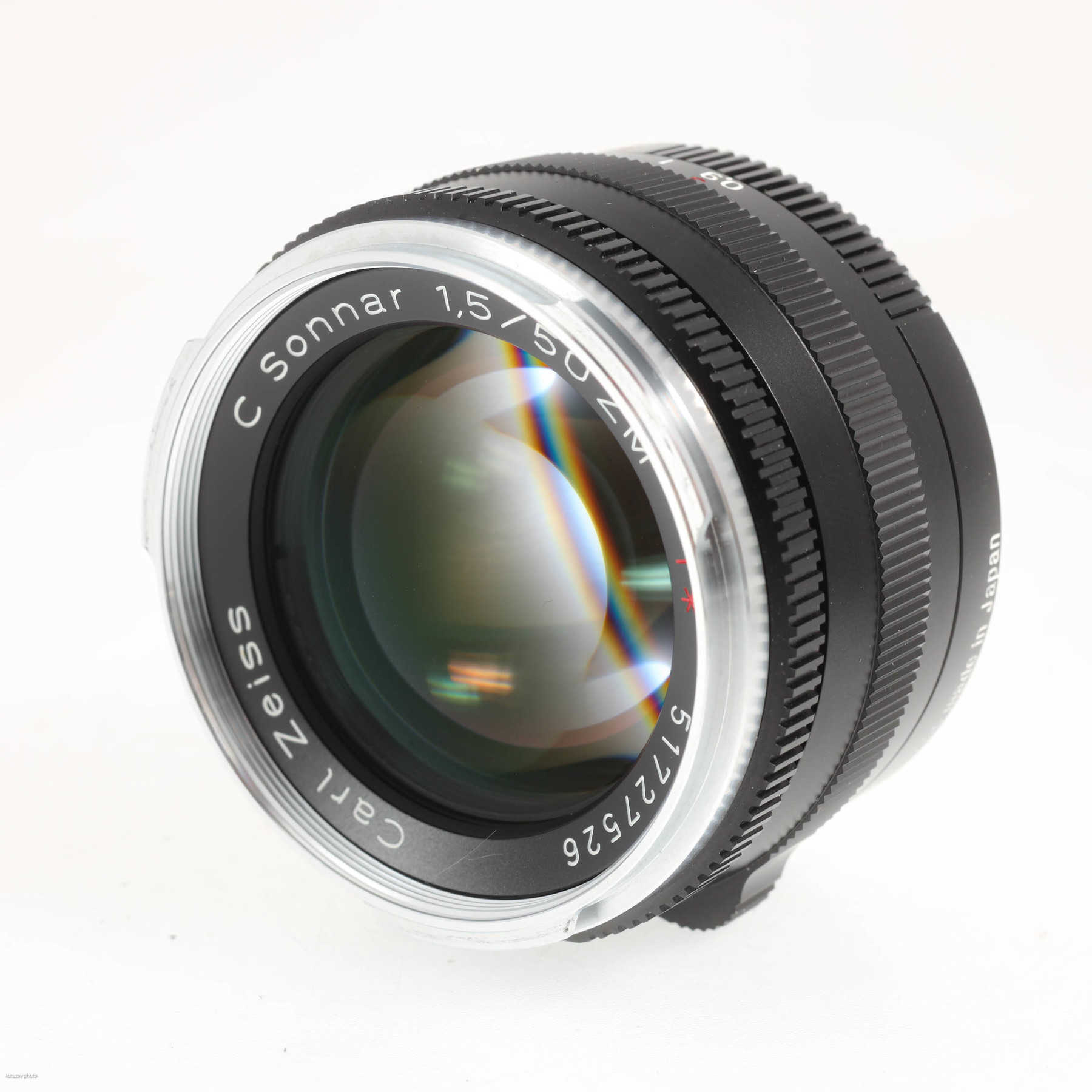Zeiss C Sonnar T* 50mm f/1.5 ZM black Zeiss C Sonnar T* 50mm f/1.5 ZM black