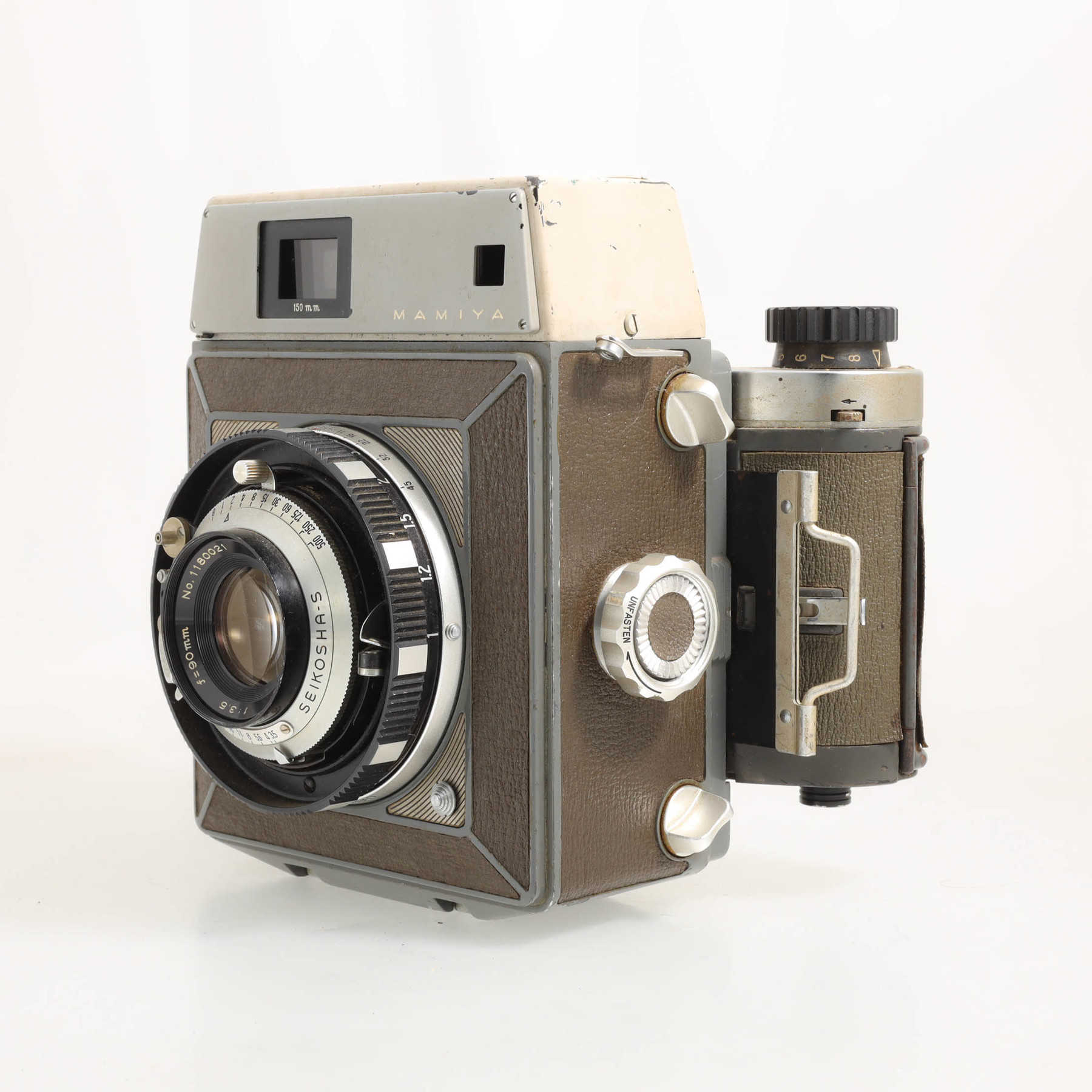 Mamiya Press с объективом 90mm f/3.5 Mamiya Press с объективом 90mm f/3.5