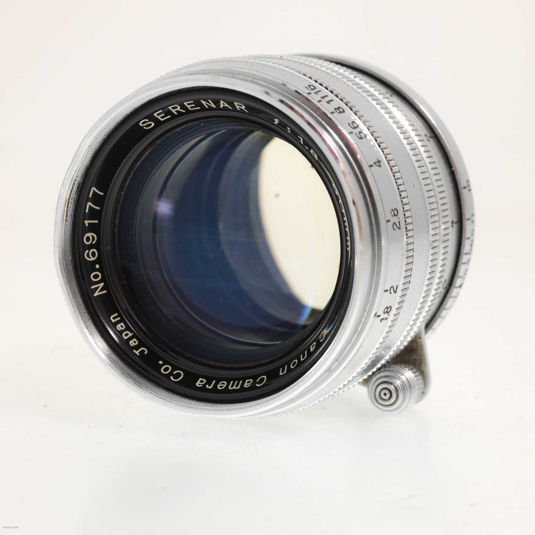 Canon IIIa с объективом Serenar 50mm f/1.8 Canon IIIa с объективом Serenar 50mm f/1.8