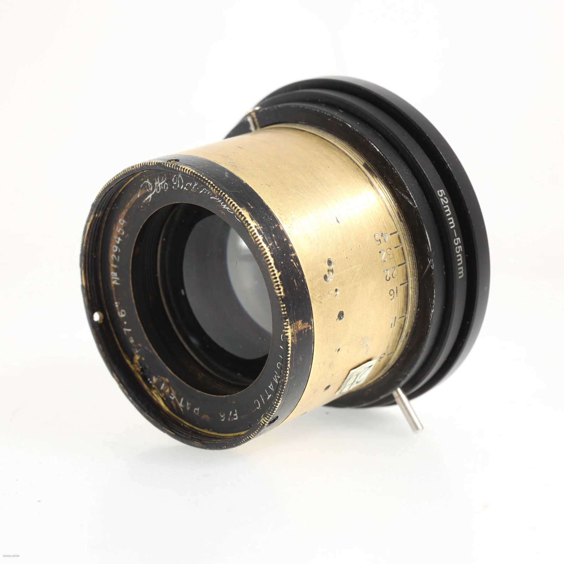 Dallmeyer, London Stigmatic f/3 F=3'' Dallmeyer, London Stigmatic f/3 F=3''