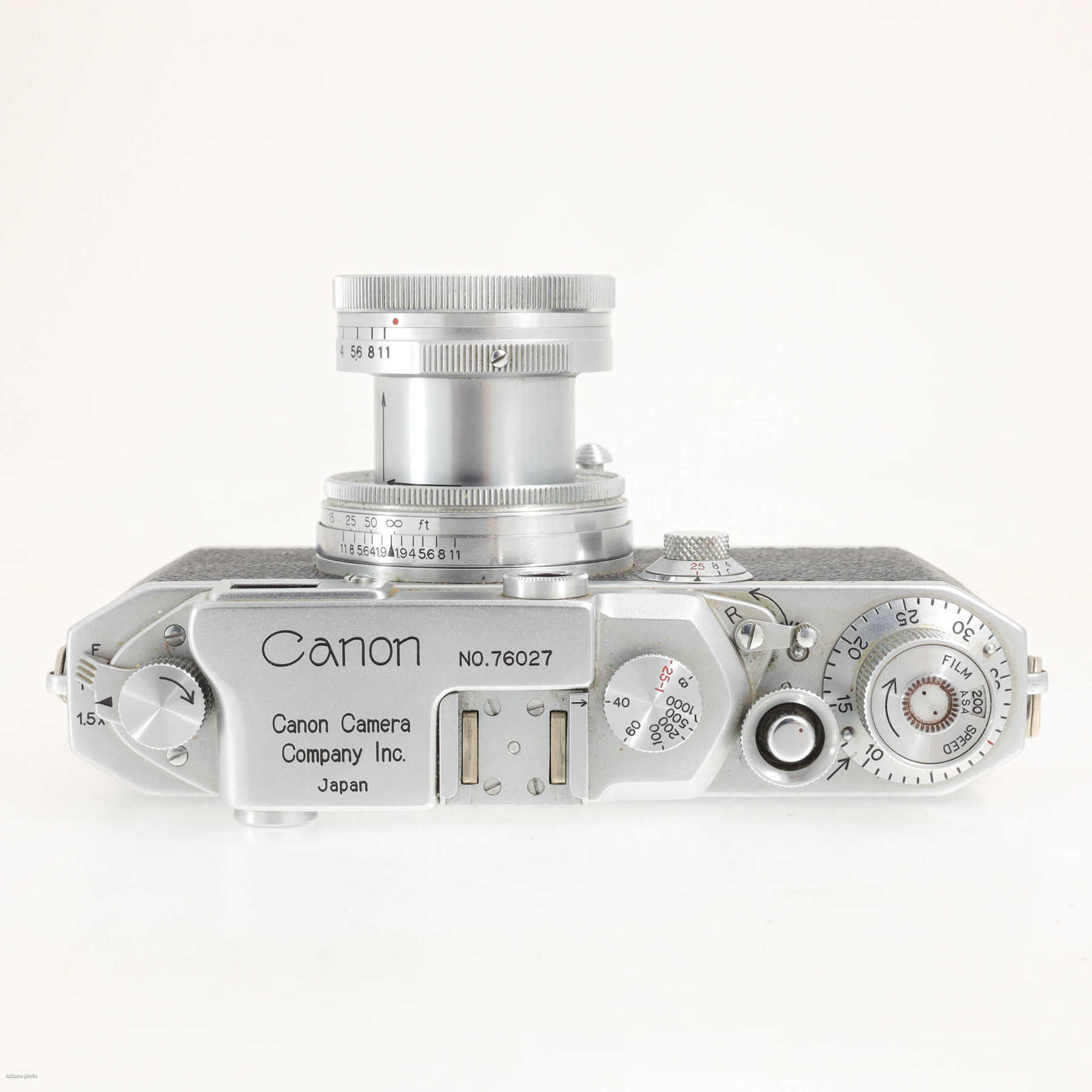 Canon IIIa с объективом 50mm f/1.9 Serenar Canon IIIa с объективом 50mm f/1.9 Serenar