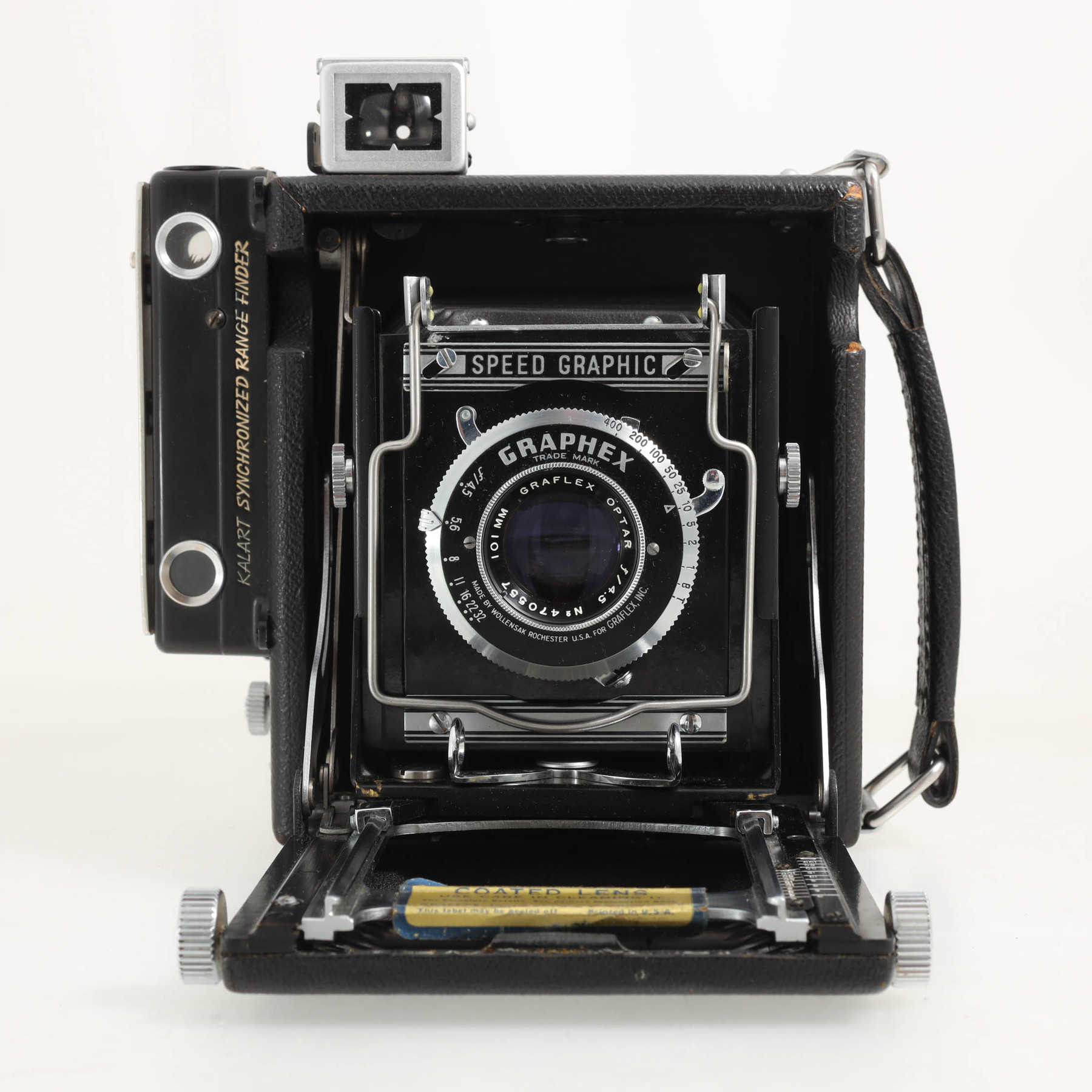 Graflex Speed Graphic 6x9 с объективом Optar 101mm f/4.5 Graflex Speed Graphic 6x9 с объективом Optar 101mm f/4.5