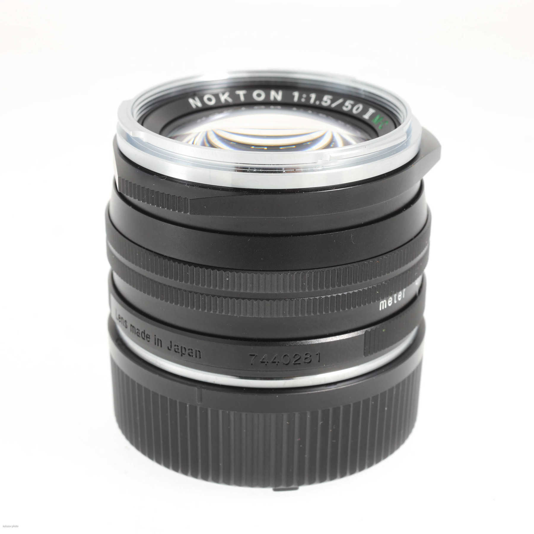 Voigtländer Nokton 50mm f/1.5 Aspherical II MC black Voigtländer Nokton 50mm f/1.5 Aspherical II MC black