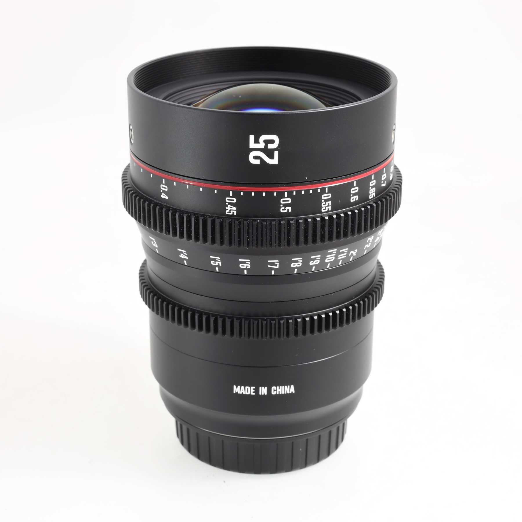 Meike 25mm T/2.1 S35 Prime Meike 25mm T/2.1 S35 Prime