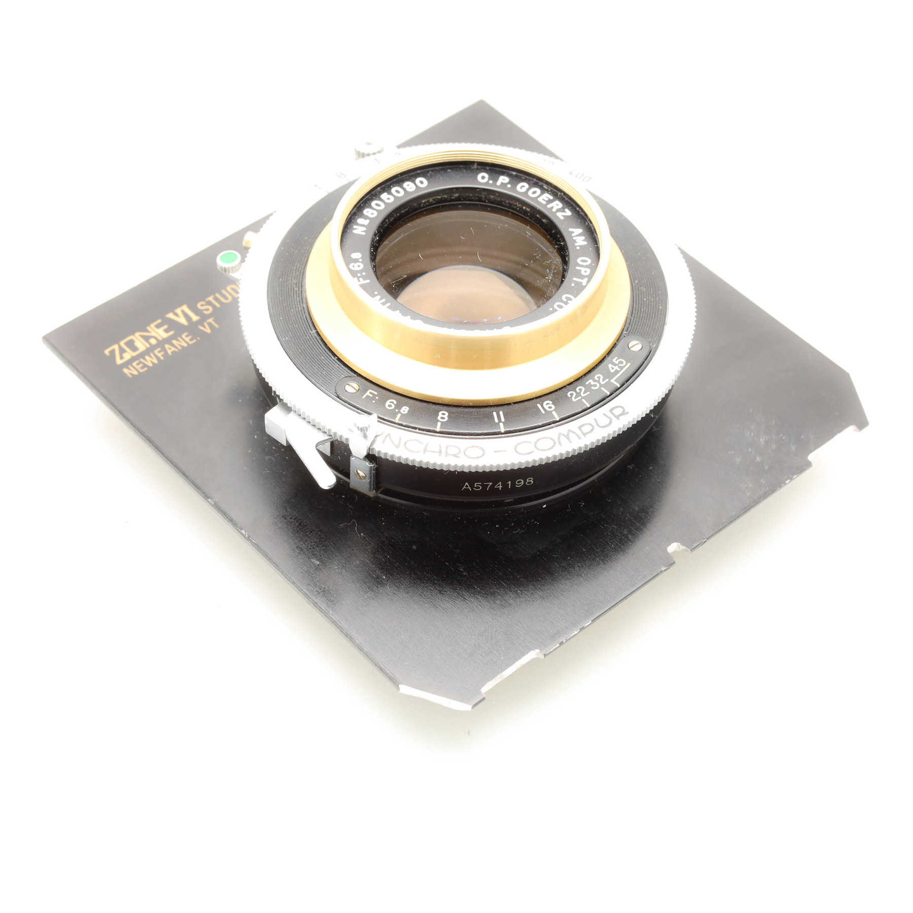 Objectif Photo Ancien Goerz Dagor 10-3/4" F/6,8 - Process, Occasion