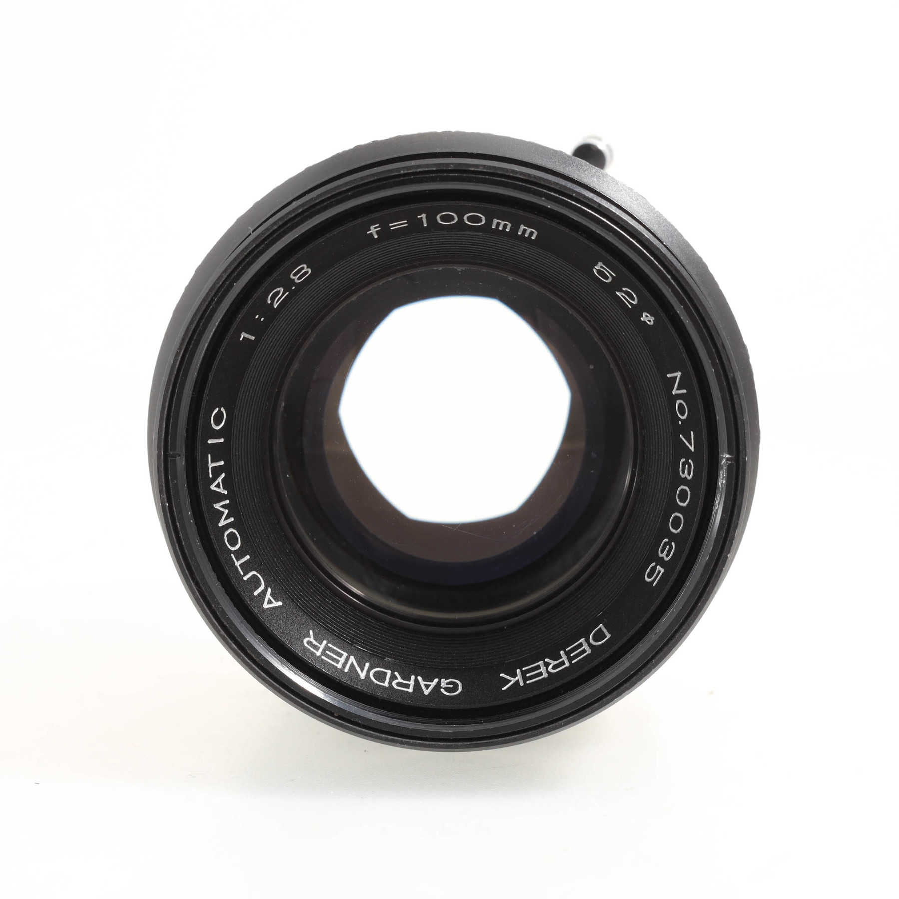 Derek Gardner 100mm f/2.8 Automatic (Minolta MD) Derek Gardner 100mm f/2.8 Automatic (Minolta MD)