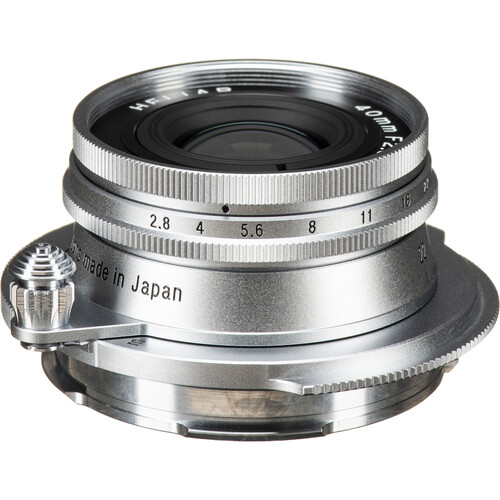 Voigtländer Heliar 40mm f/2.8 Aspherical silver