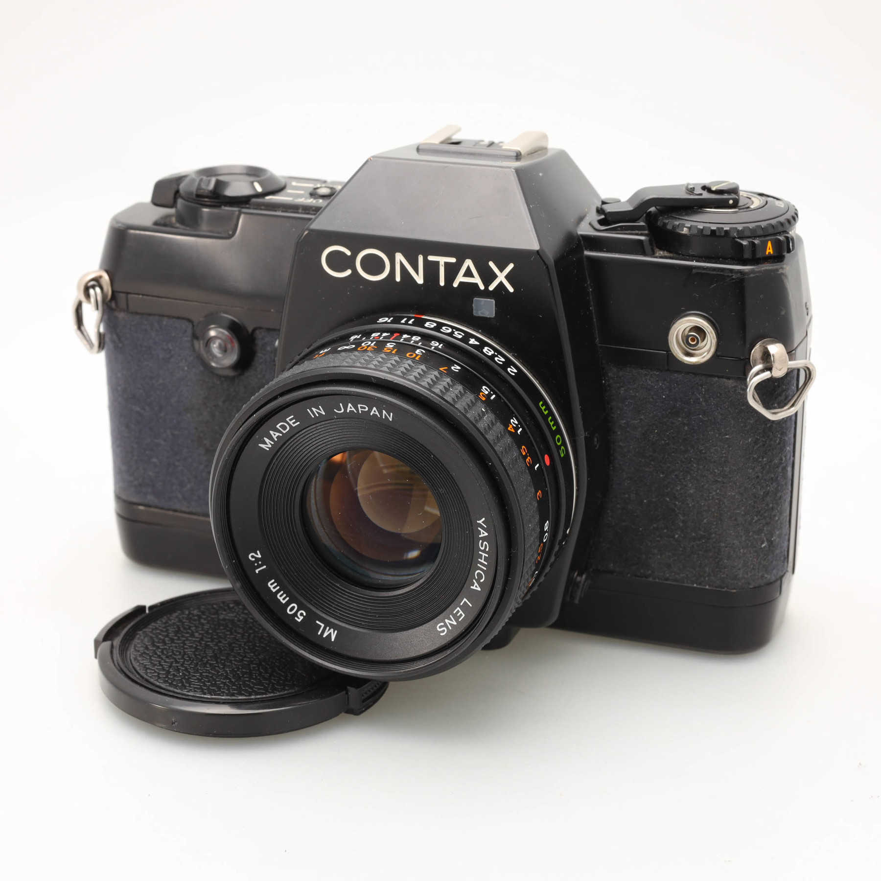 Contax 137 MA Quatz с объективом Yashica 50mm f/2 ML 