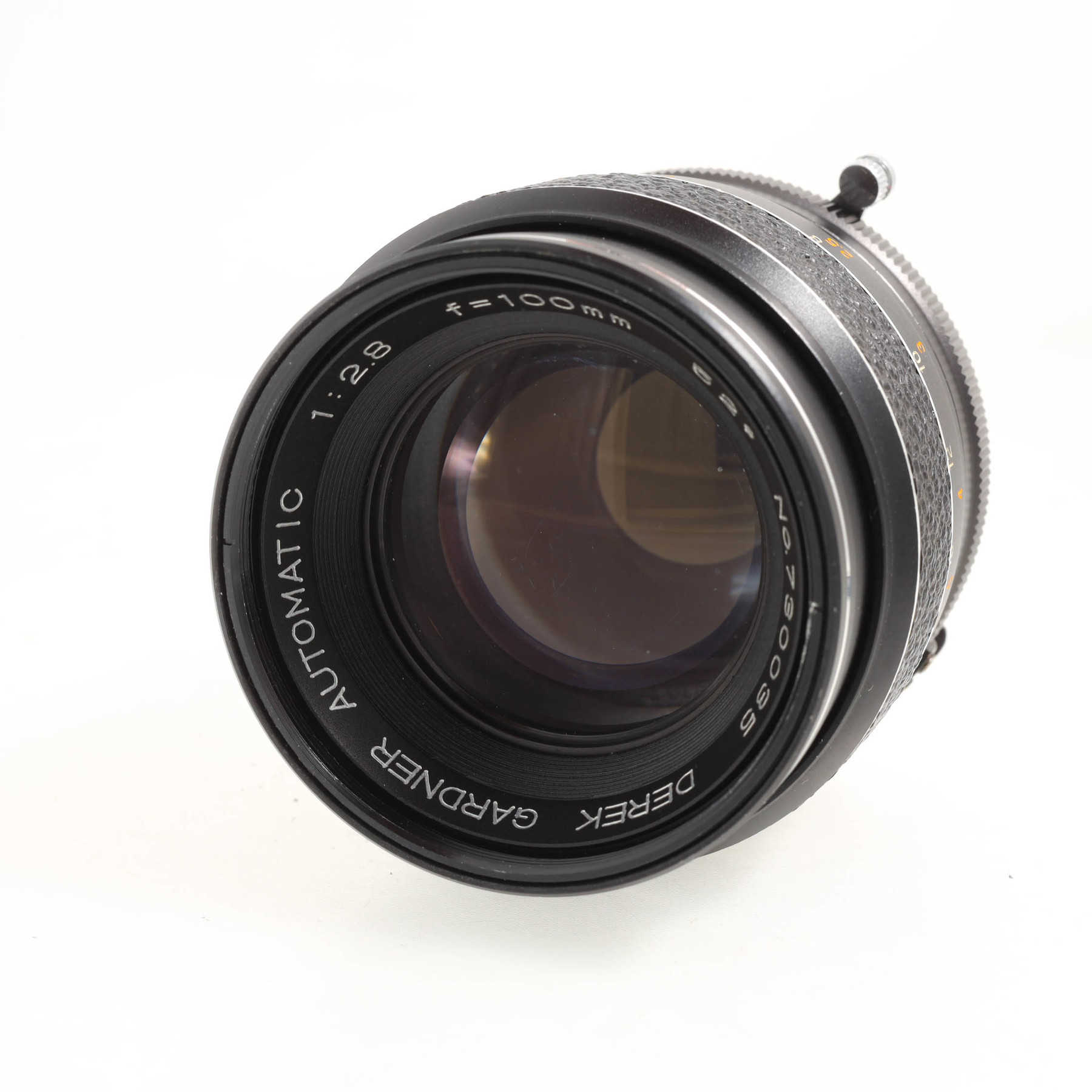 Derek Gardner 100mm f/2.8 Automatic (Minolta MD) Derek Gardner 100mm f/2.8 Automatic (Minolta MD)