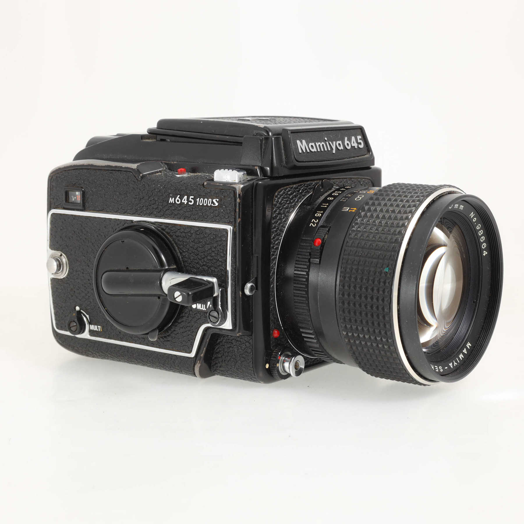 Mamiya M645 1000s с объективом 80mm f/1.9 Sekor C