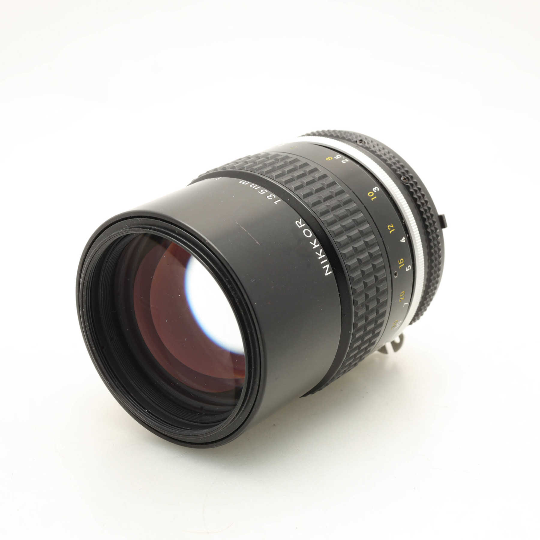 Objectif Nikon 135mm F/3.5 AI Nikkor - Téléobjectif Focus Manuel - Monture F (Occasion)
