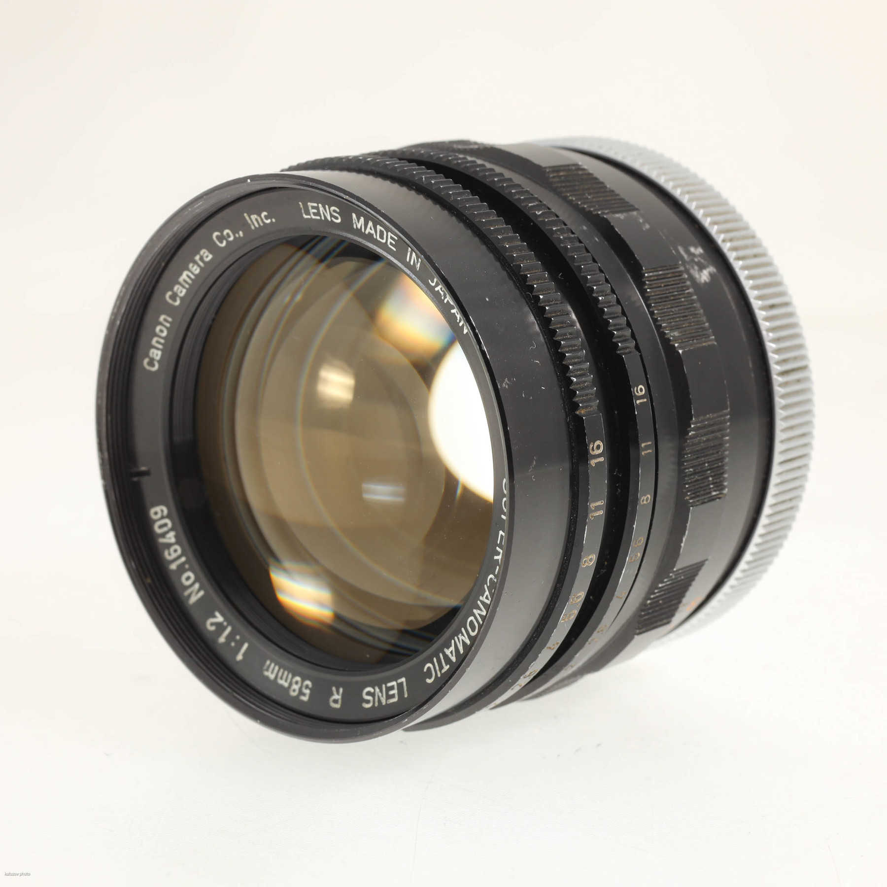 Canon 58mm f/1.2 Super-Canomatic R Canon 58mm f/1.2 Super-Canomatic R