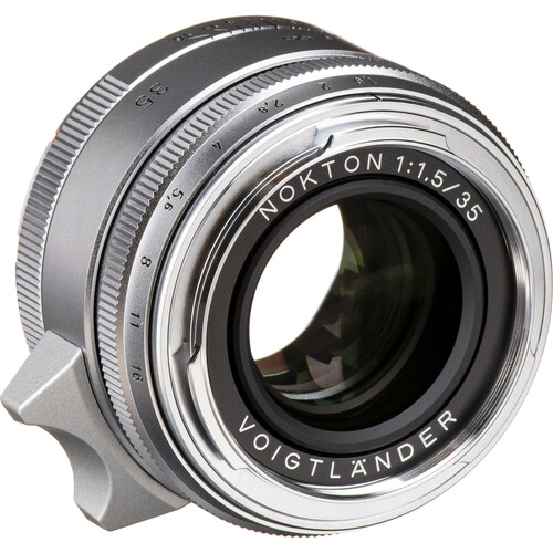 Voigtländer Nokton Vintage Line 35mm f/1.5 Aspherical Type II VM silver