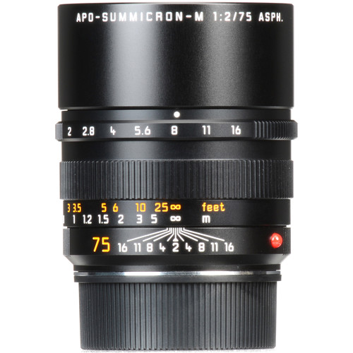 Leica APO-SUMMICRON-M 75mm f/2 ASPH black