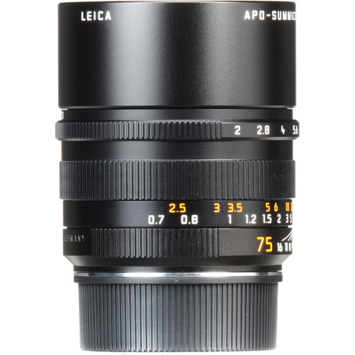 Leica APO-SUMMICRON-M 75mm f/2 ASPH black