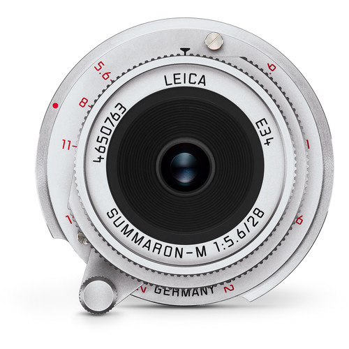 Leica 28mm f/5.6 Summaron-M silver