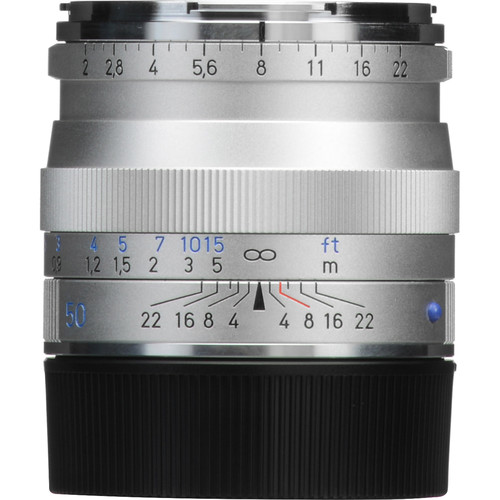 Zeiss Planar 50mm f/2  T* ZM silver