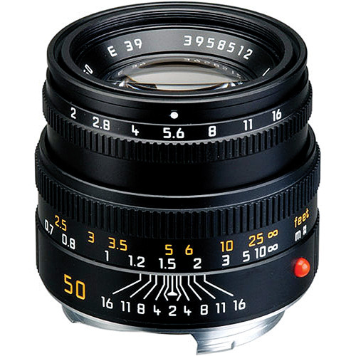 Leica Summicron-M 50mm f/2 (V) black