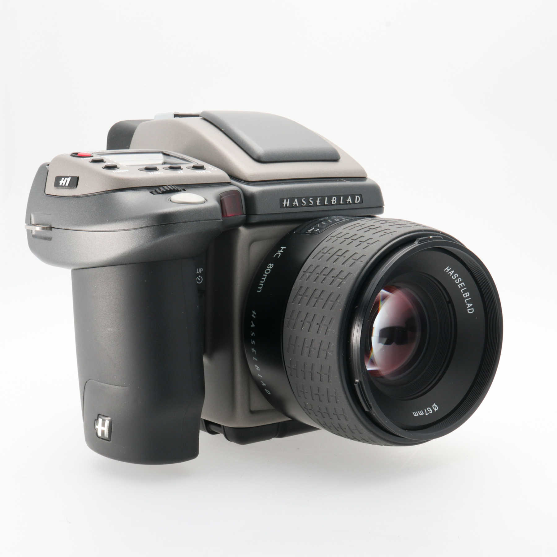 Hasselblad H1 + Viseur HV90X + Objectif 80mm (sans Dos) – Appareil Moyen Format Argenté Série H