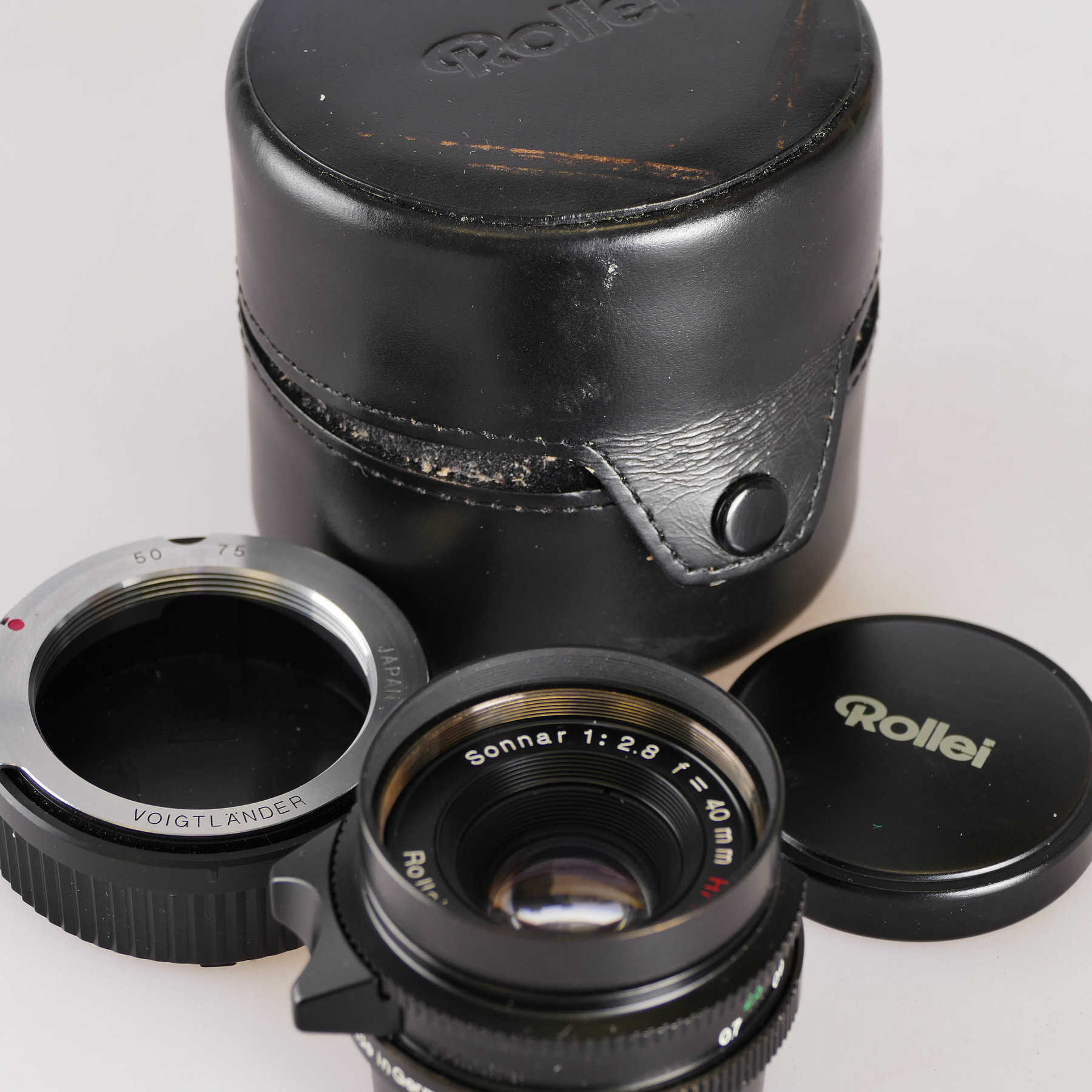 CELLONIC Paraluce per obiettivo DV compatibile con Voigtlaender VM 40mm F 2,8 Heliar 37mm Lens