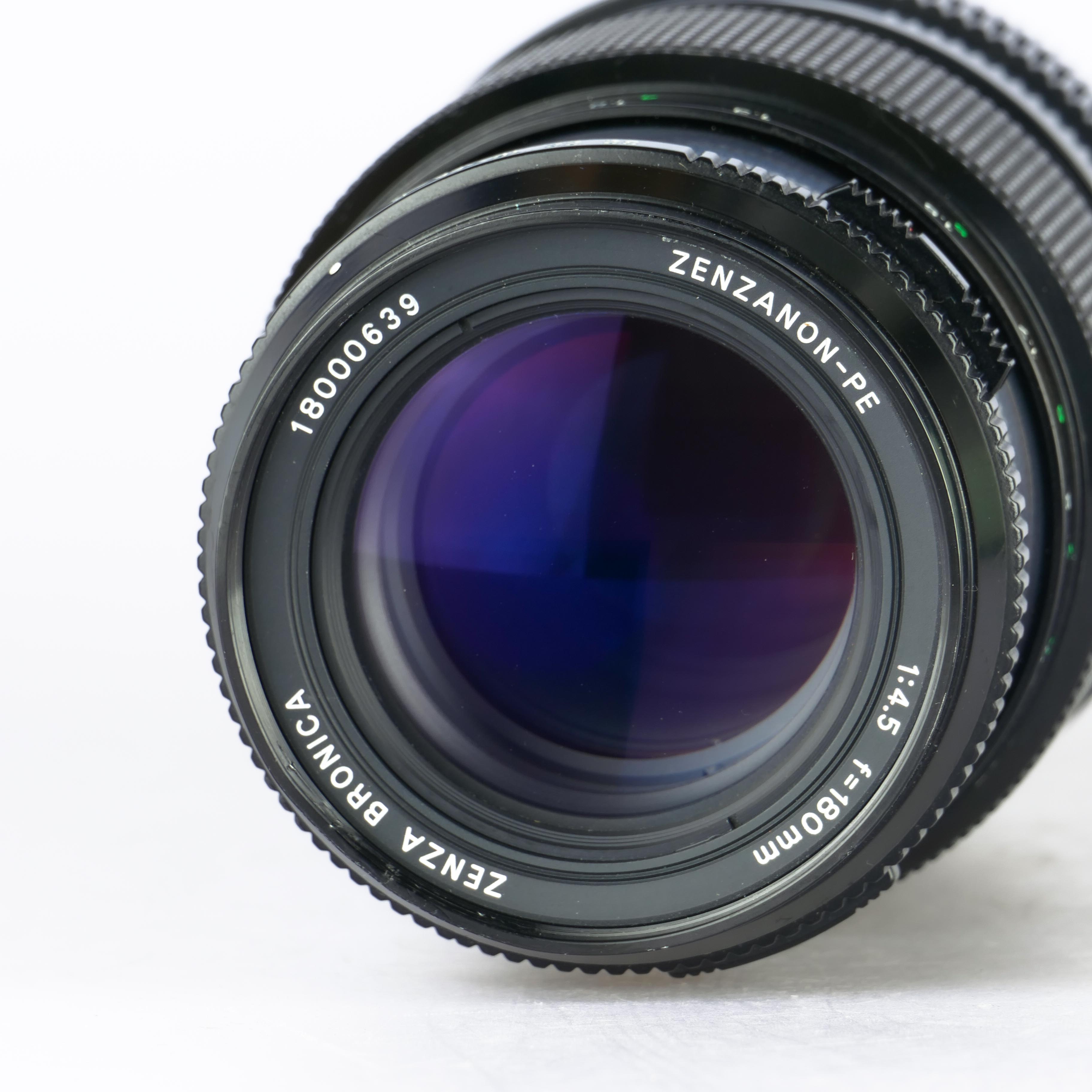 ZENZA BRONICA ZENZANON PE 180mm F4.5 Zenza Bronica Zenzanon PE