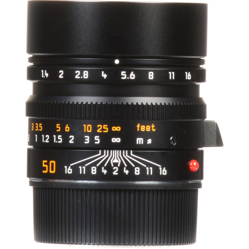 Leica 50mm f/1.4 Summilux-M ASPH black