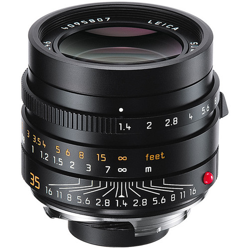 Leica 35mm f/1.4 Summilux-M ASPH M black