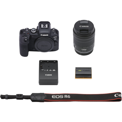 Canon EOS R6 в комплекте с  RF 24-105mm F4-7.1 IS STM
