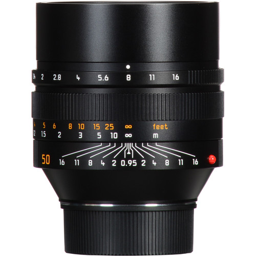 Leica 50mm f/0.95 Noctilux-M ASPH black