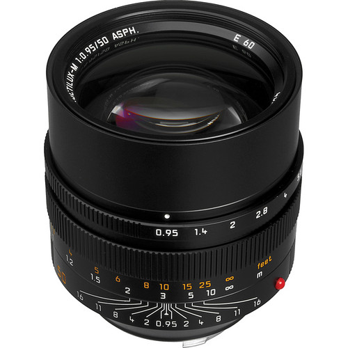 Leica 50mm f/0.95 Noctilux-M ASPH black