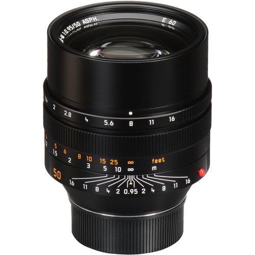 Leica 50mm f/0.95 Noctilux-M ASPH black
