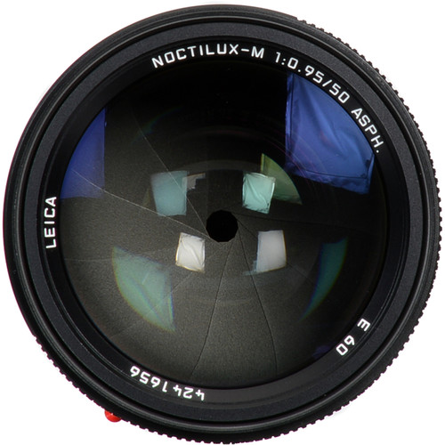 Leica 50mm f/0.95 Noctilux-M ASPH black
