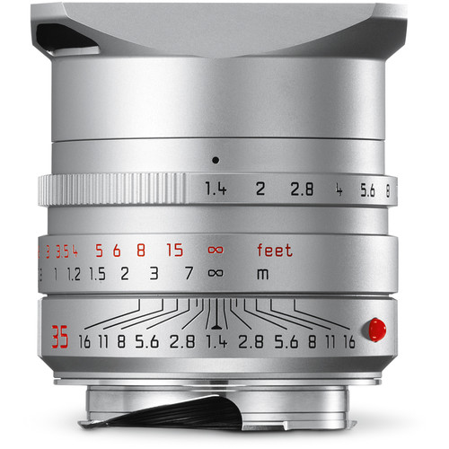 Leica 35mm f/1.4 Summilux-M ASPH M silver