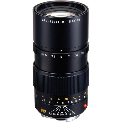 Leica 135mm f/3.4 Apo-Telyt-M black