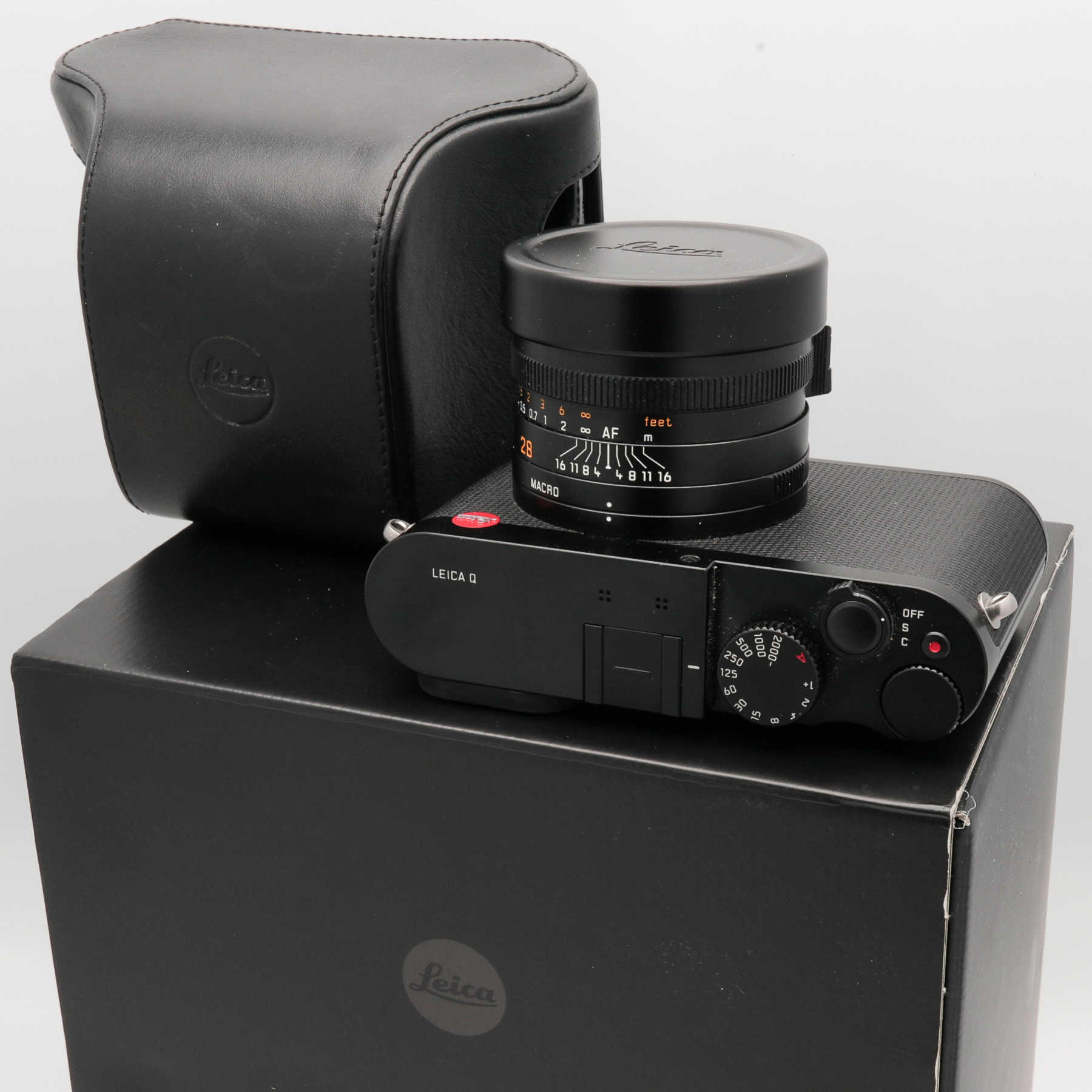 Leica Q (Typ 116) Noir – Très Bon état, Avec Boîte Et Papiers, Appareil Compact