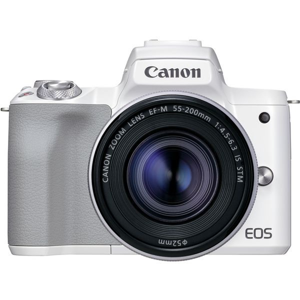 Canon EOS M50 Mark II + EF-M 15-45mm f/3.5-6.3 IS STM white