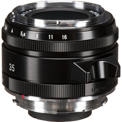 Voigtländer Nokton Vintage Line 35mm f/1.5 Aspherical Type II VM black