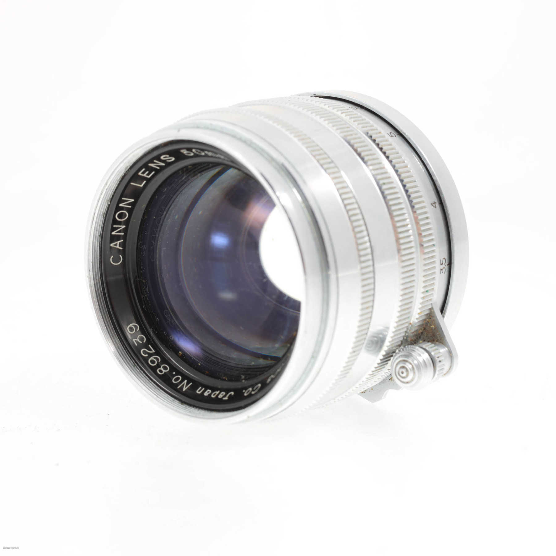 Canon IIIa с объективом Canon 50mm f/1.8 Canon IIIa с объективом Canon 50mm f/1.8