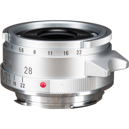 Voigtländer 28mm f/2.8 Color-Skopar aspherical VM Type II silver