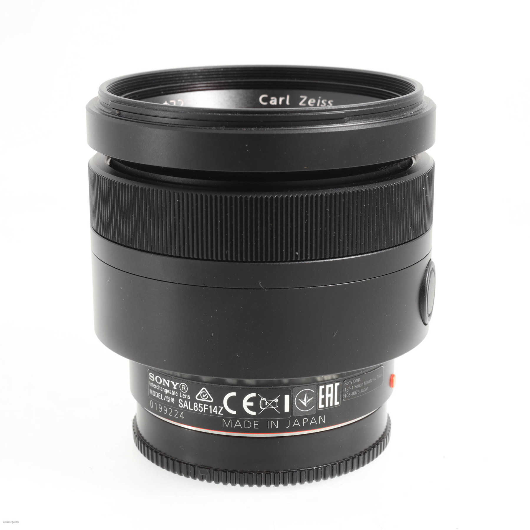 Sony 85mm f/1.4 T* Zeiss Planar ZA Sony 85mm f/1.4 T* Zeiss Planar ZA