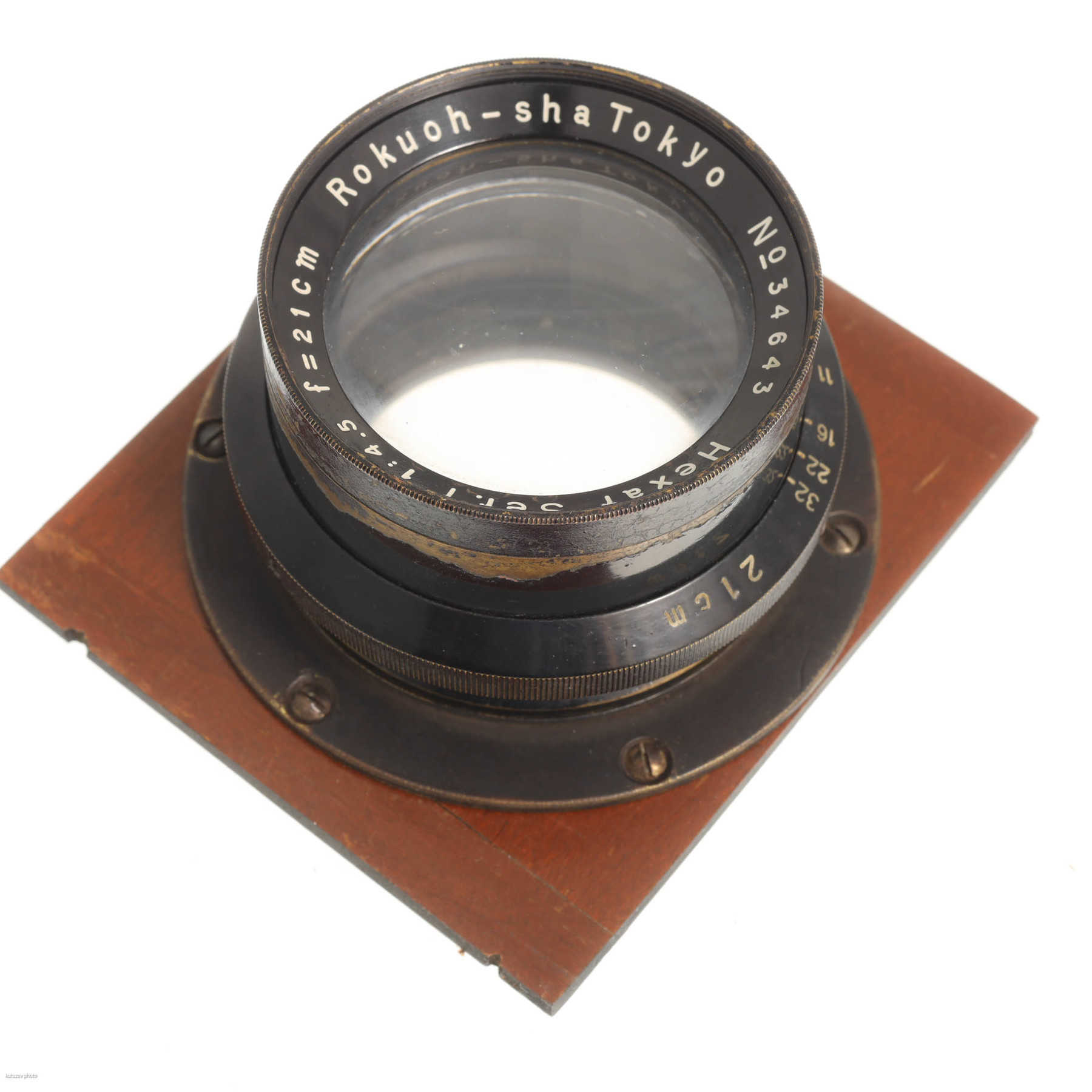 Rokuoh-Sha 12х16 с объективом 210mm f/4.5 Hexar и адаптером 4х5" Rokuoh-Sha 12х16 с объективом 210mm f/4.5 Hexar и адаптером 4х5"
